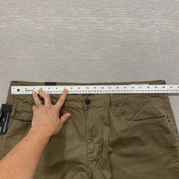 Buffalo SAM-X Brown Denim Jeans Mens Size 40 x 30 Slim Fit Straight Leg - Picture 7 of 11